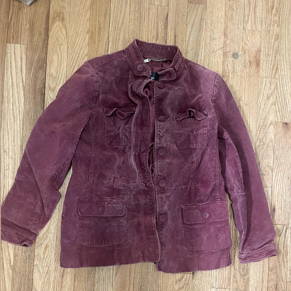 Purple Suede Jacket